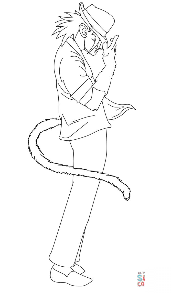 Super Saiyan Cosplays Michael Jackson