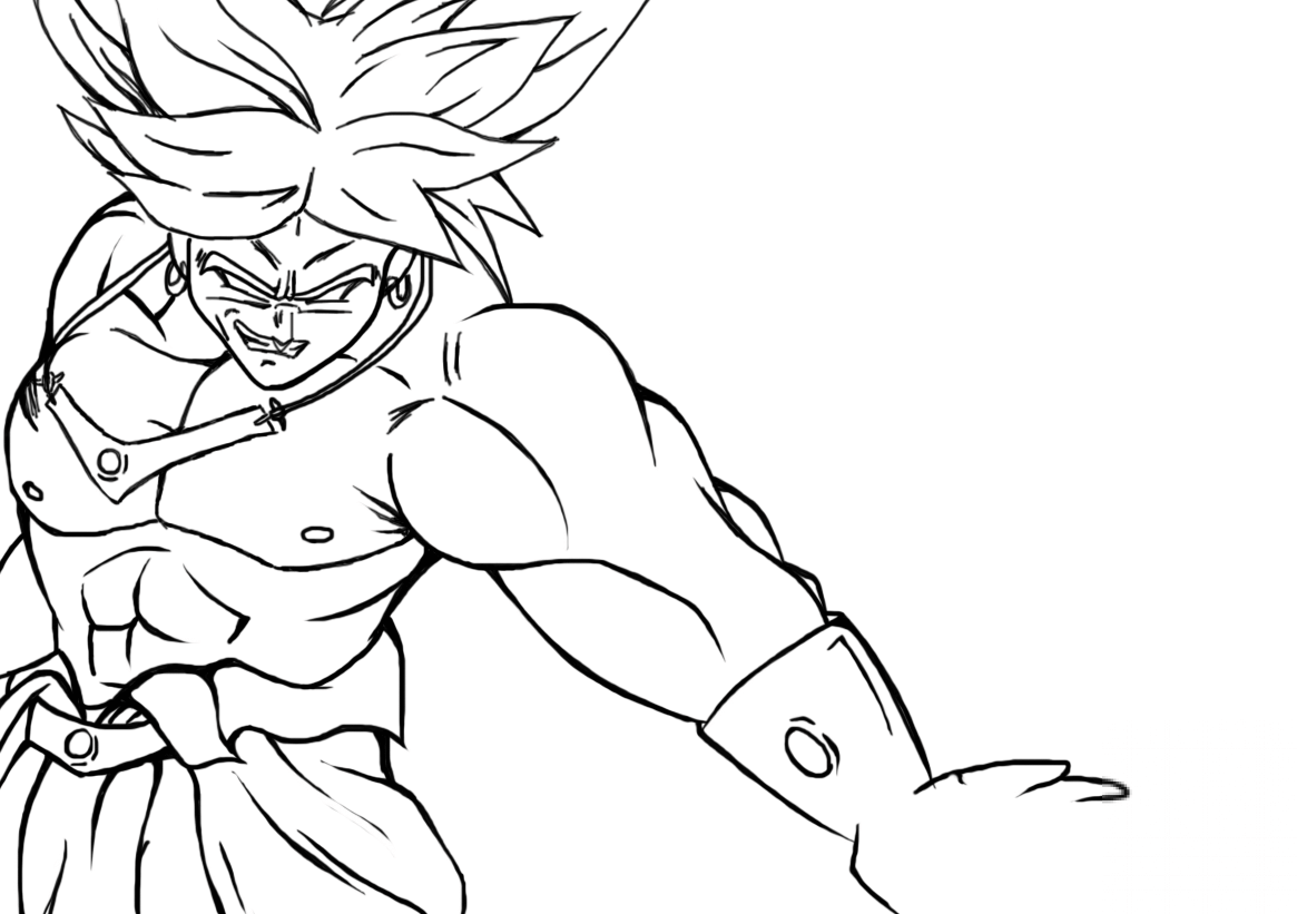 Broly from Dragon Ball Z