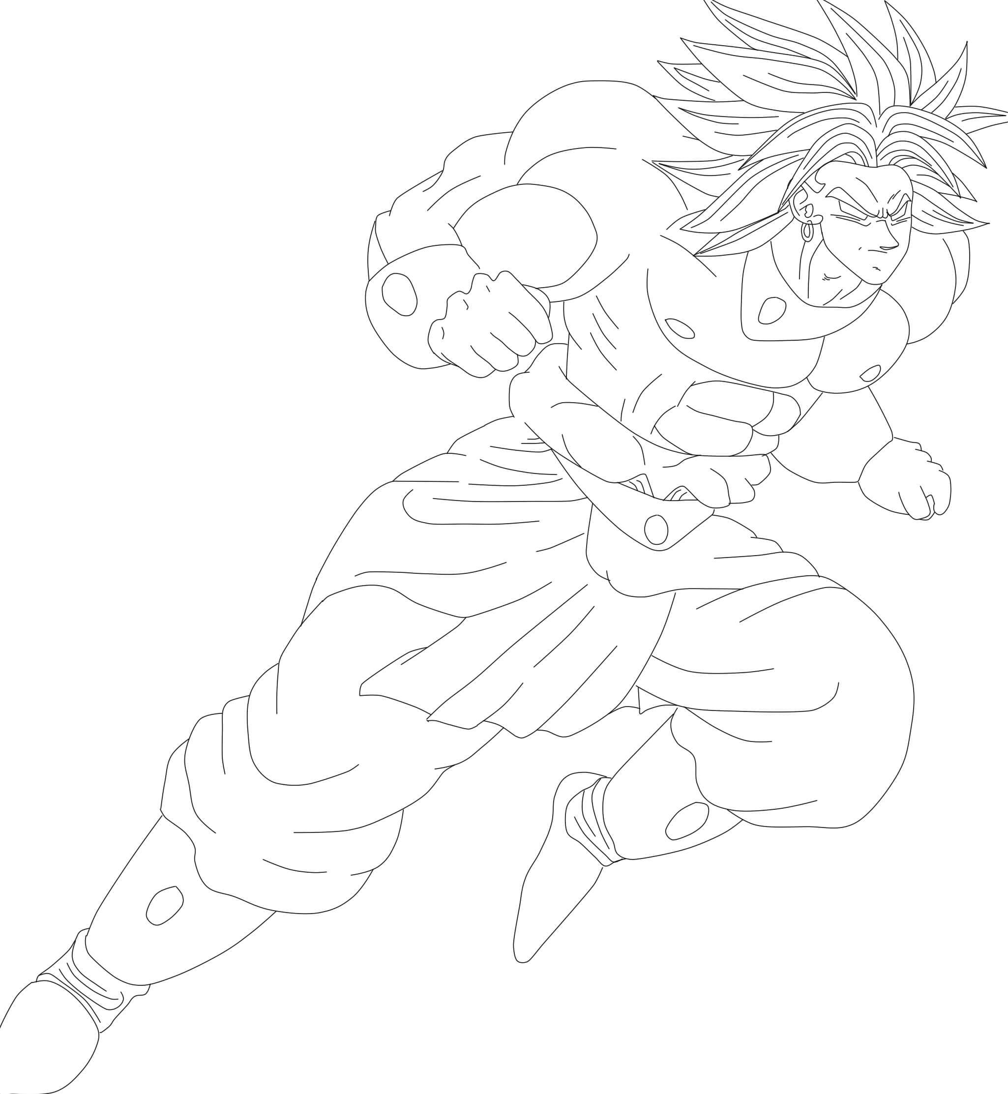 Broly from Mugen