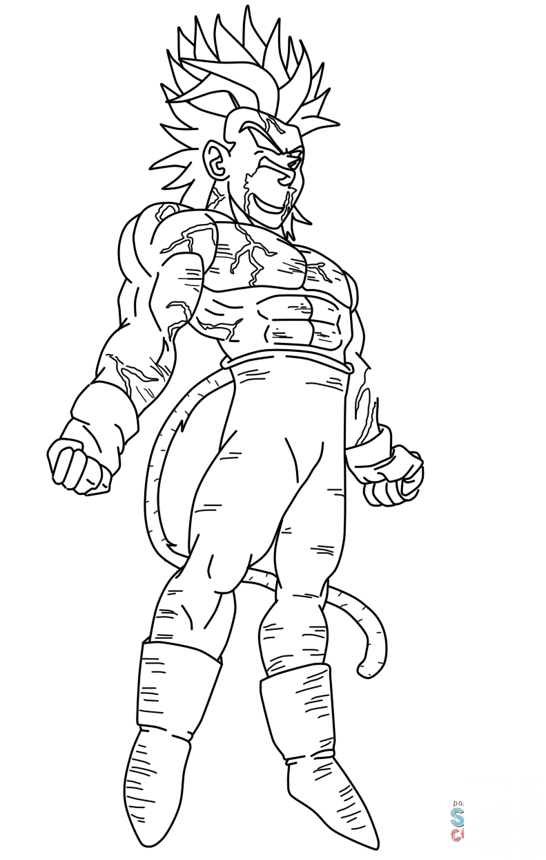 Super Saiyan Trans into Lssj