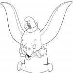 Dumbo Performs a Stunt