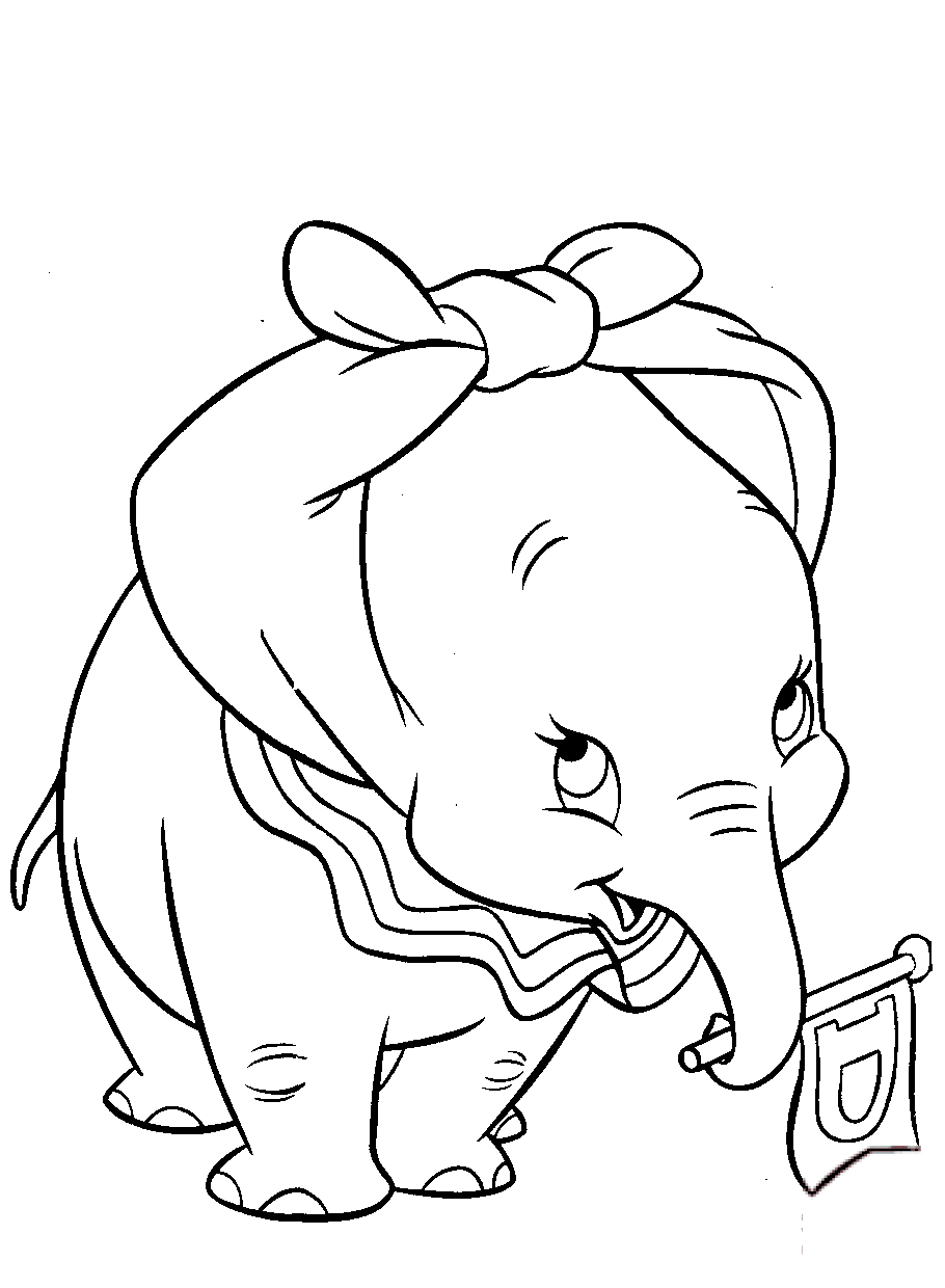 Dumbo with Ears Knotted