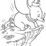 Crow Helps Dumbo to Fly Again