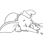 Dumbo Blows from His Trunk