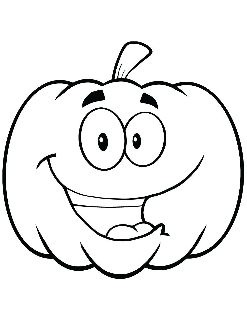 Cartoon Halloween Pumpkin