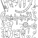 Happy Grandparents Day Doodle