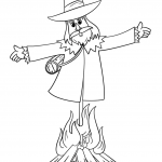 Guy Fawkes Effigy Burning