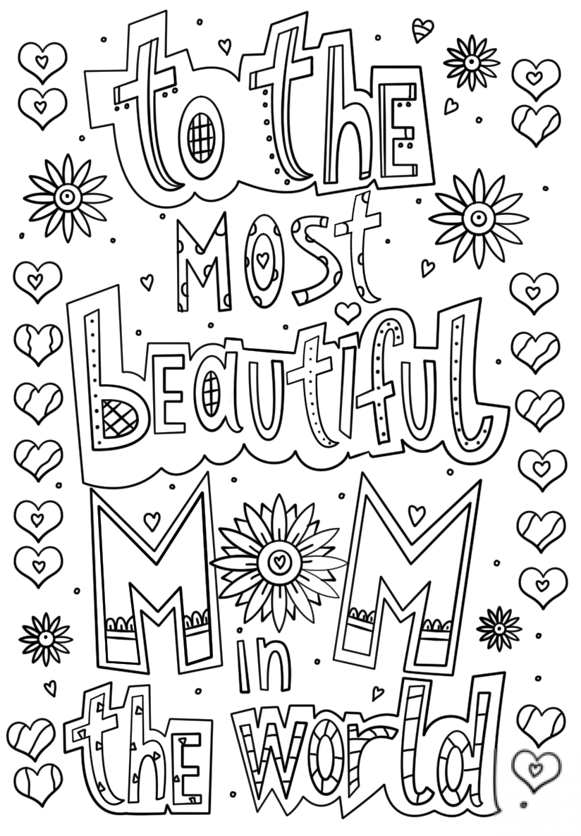To the Most Beautiful Mom in the...