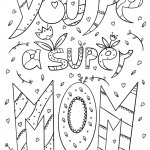 You're a Super Mom Doodle