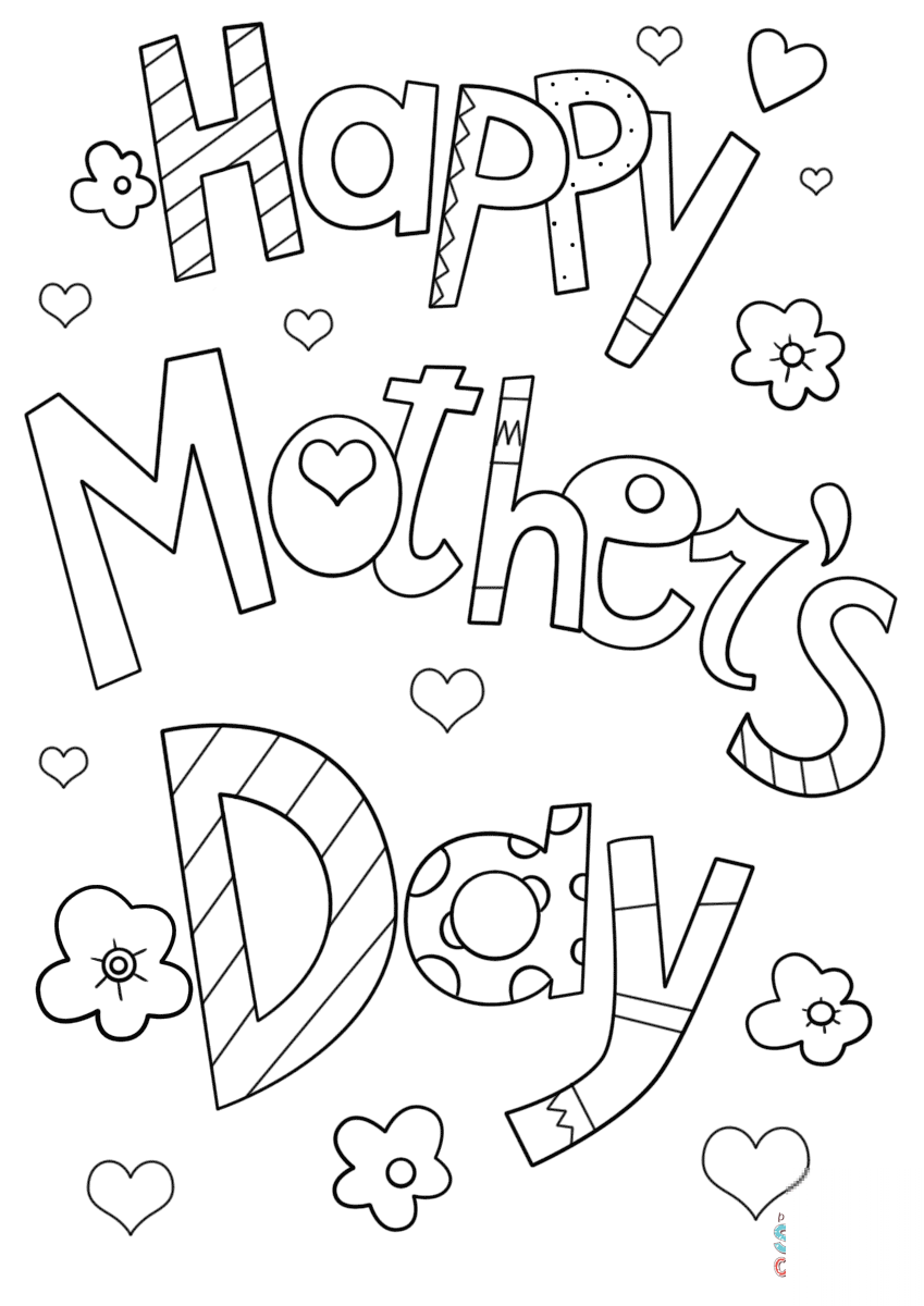 Happy Mother's Day Doodle