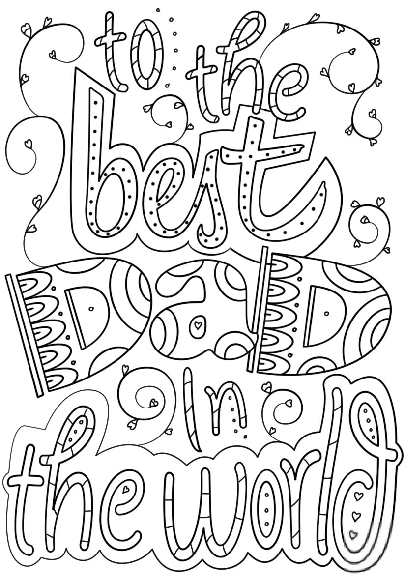 To the Best Dad in the World