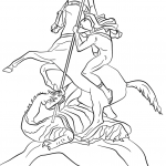 St. George Fighting the Dragon