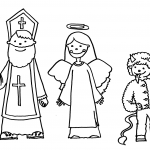 St. Nicholas, Angel, and Devil