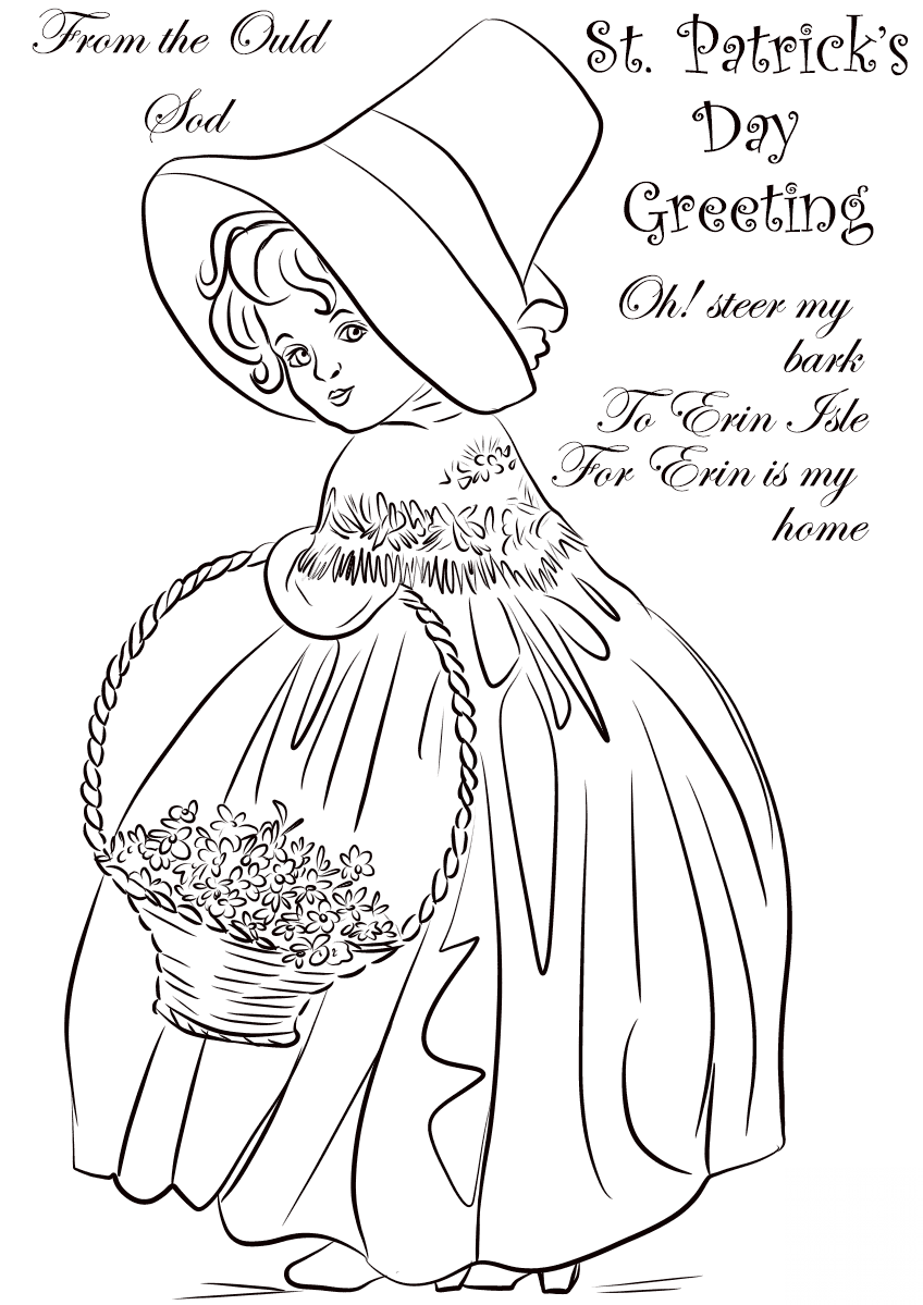 St. Patrick's Day Vintage Greeting...