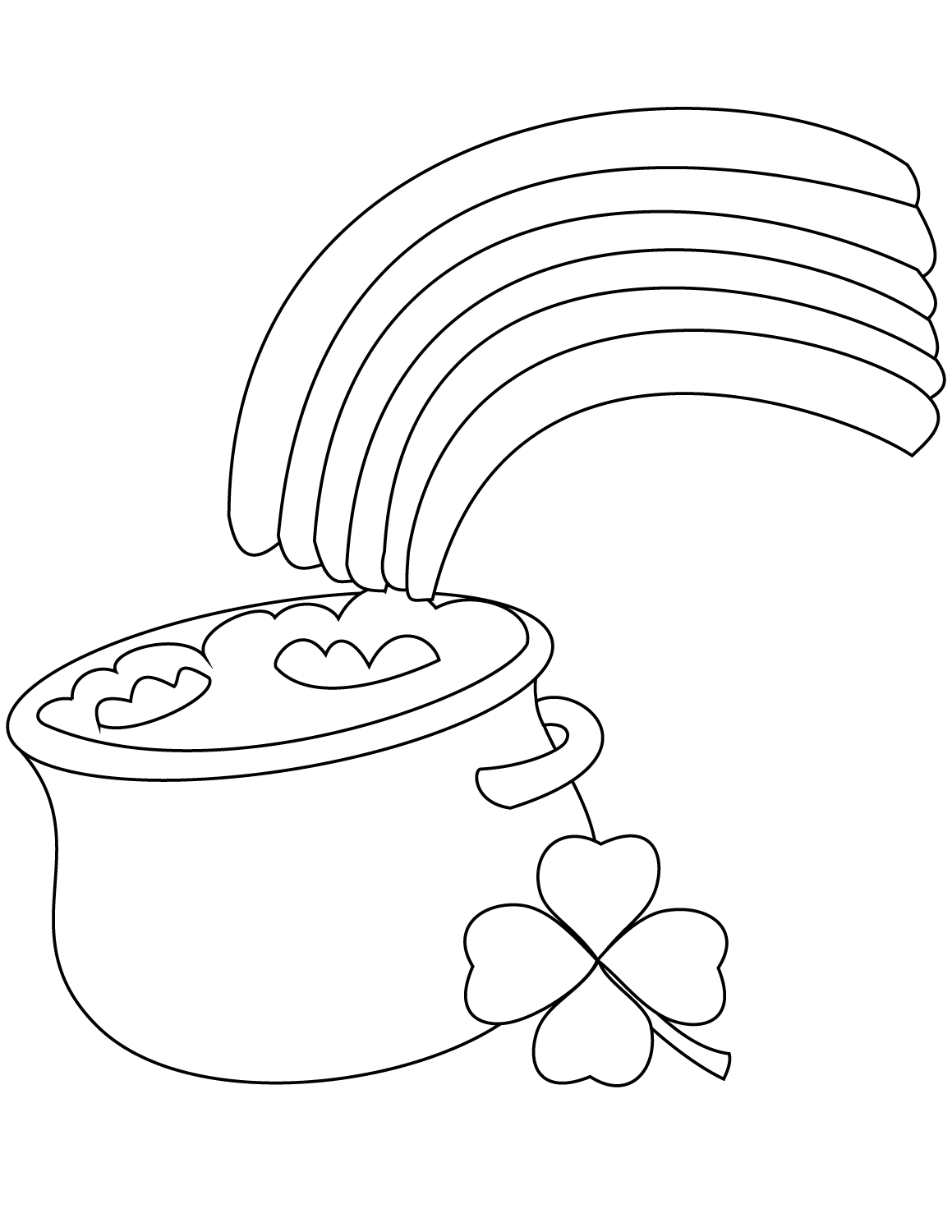 Rainbow and Pot of Gold