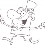 Wesoły krasnoludek z dwiema pintami...