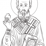 St. Patrick with Shamrock