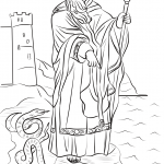 St. Patrick Driving Snakes out of...