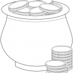 Pot of Gold Coins