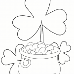 Shamrocks and Pot of Gold