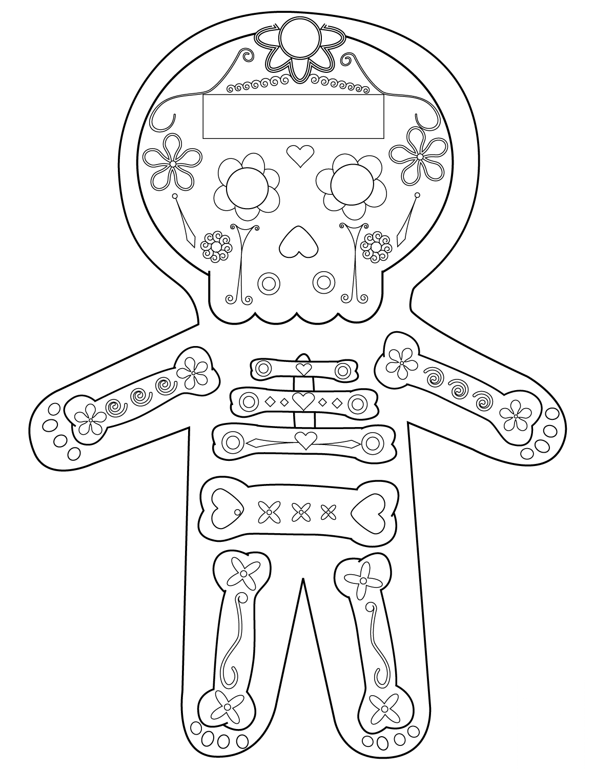 Dia De Los Muertos Skeleton
