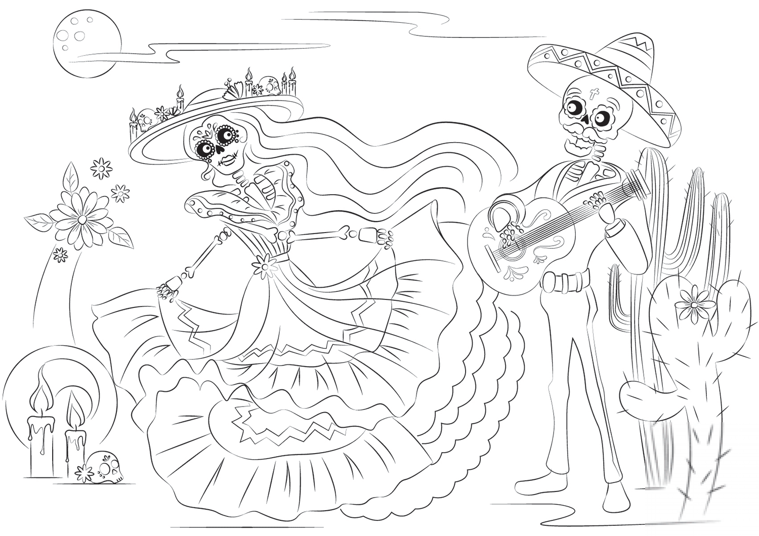 Day of the Dead Scene