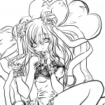 Anime Girl by Gabriela Gogonea