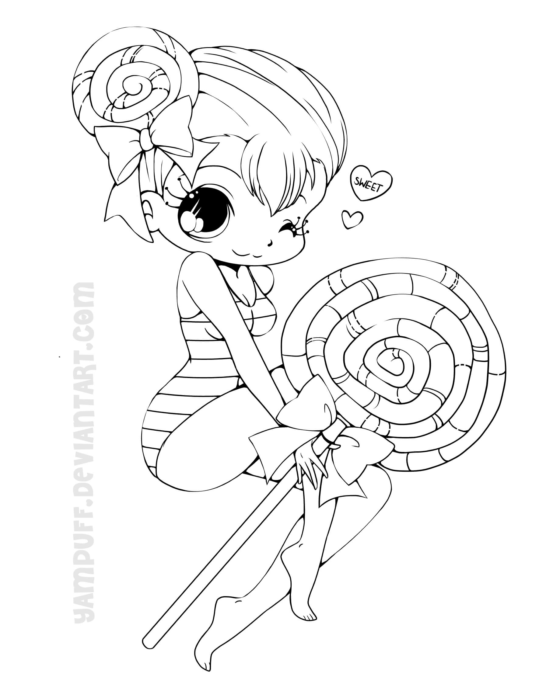 Chibi Lollipop Girl