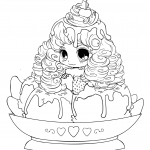 Chibi Ice Cream Girl