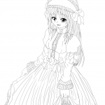 Anime Maid Character by Gabriela...