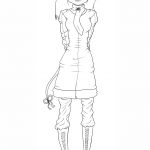 Anime Mouse Girl by Gabriela Gogonea