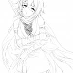 Hurt Anime Girl by Gabriela Gogonea