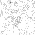 Pandora from Saint Seiya Manga