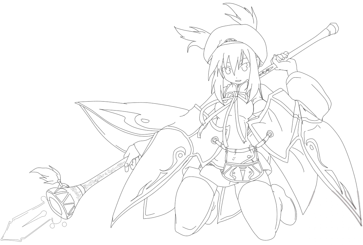 Lucia from Luminous Arc