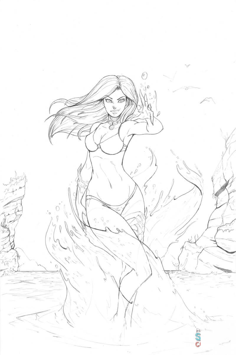 Aspen Matthews z Comic Book Fathom