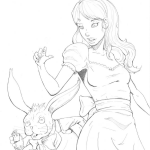 Alicja w krainie czarów w stylu pin-up