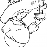 Meksykanin z kaktusem