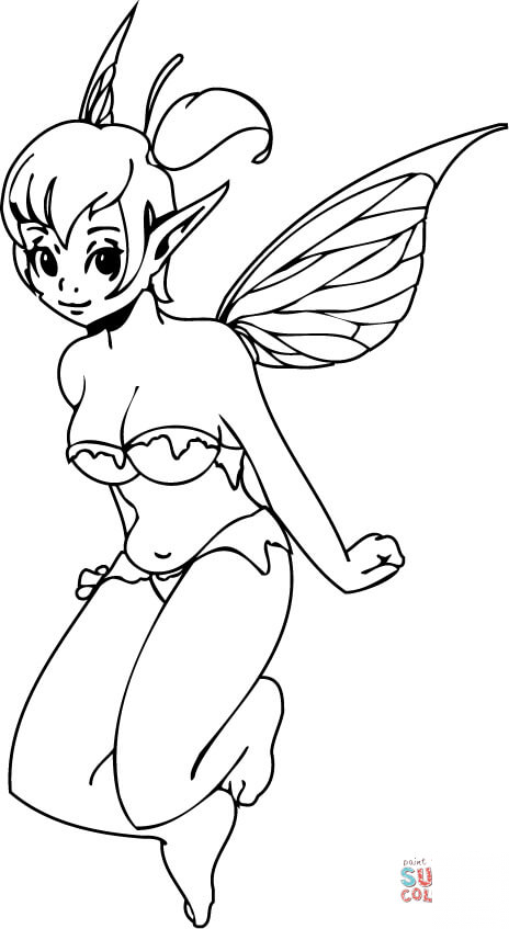 Atrakcyjna dziewczynka elf