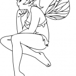 Dziewczynka elf marzy