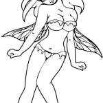 Animowana dziewczynka elf