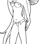 Piękna dziewczynka elf