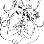 Dwie dziewczynki elfy