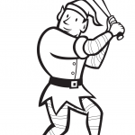 Christmas Elf Batting