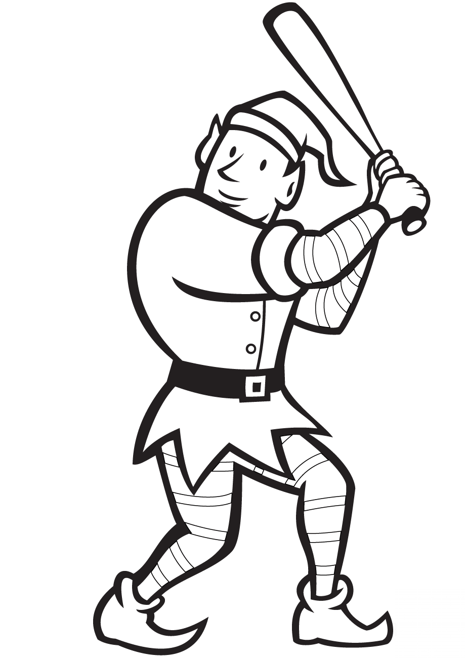 Christmas Elf Batting