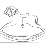 Victorian Toy Rocking Horse