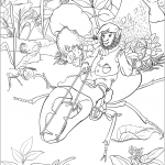 Leprechaun is Riding a Beetle