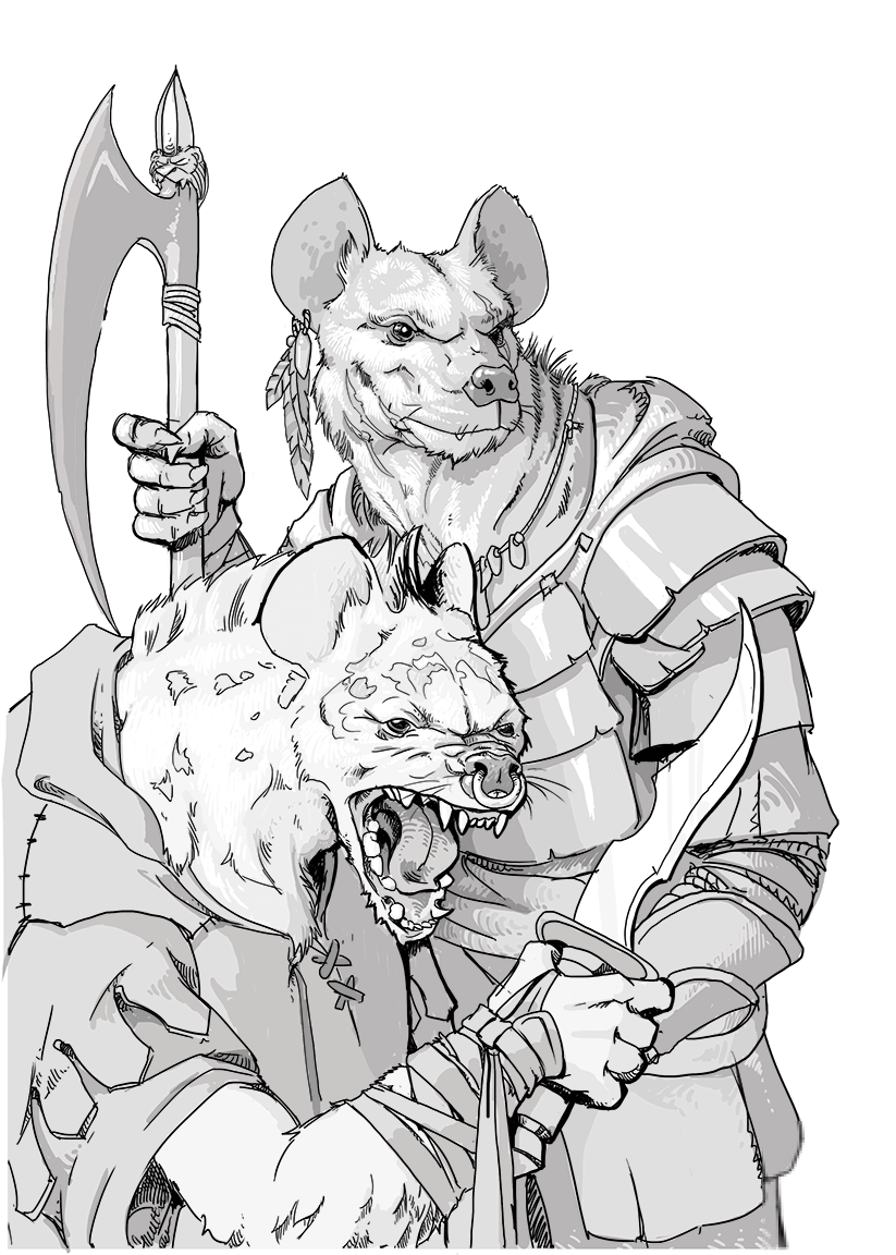 Dungeons and Dragons Gnolls