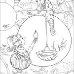 Leprechauns are painting apples red...