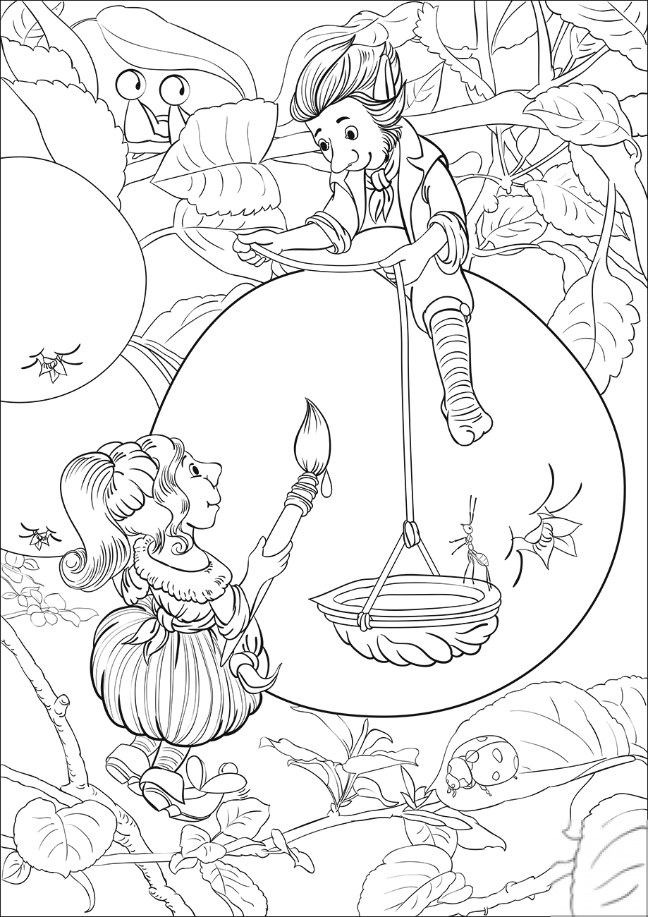 Leprechauns are painting apples red...