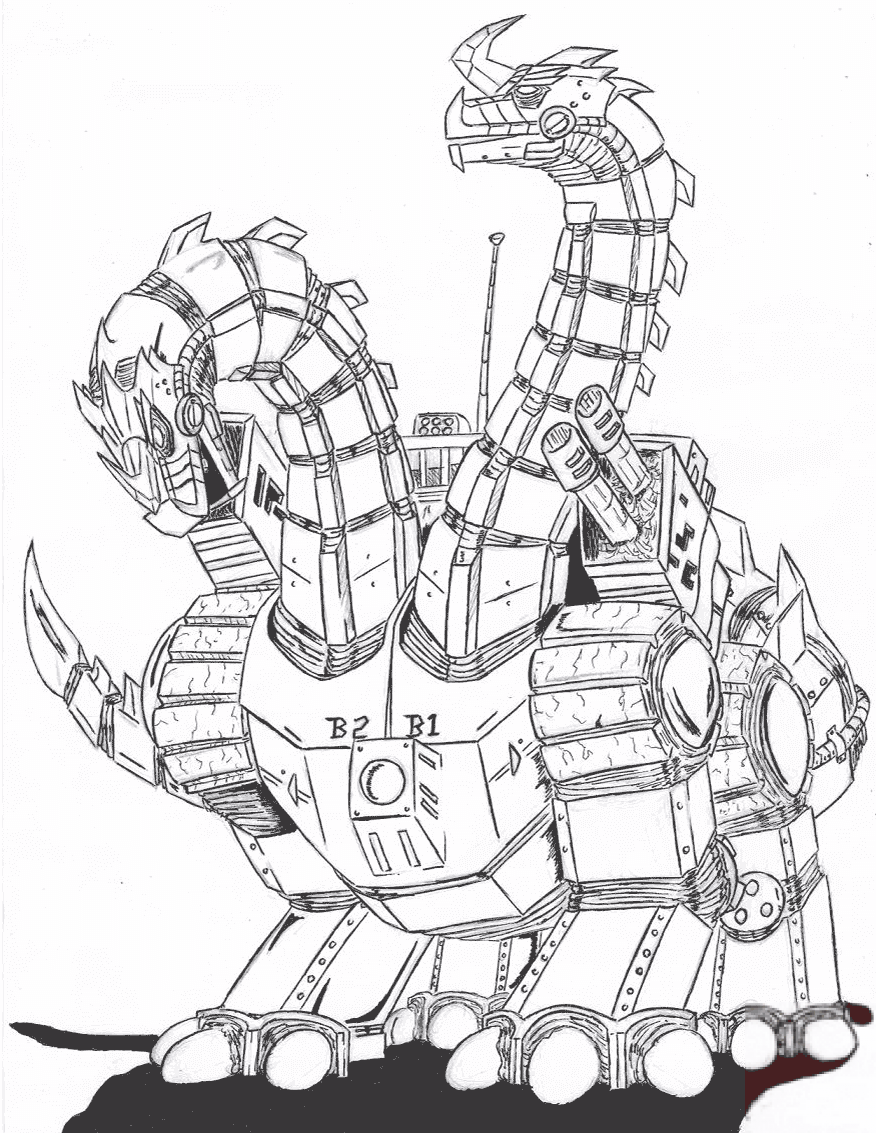 Mecha Brontosaurus